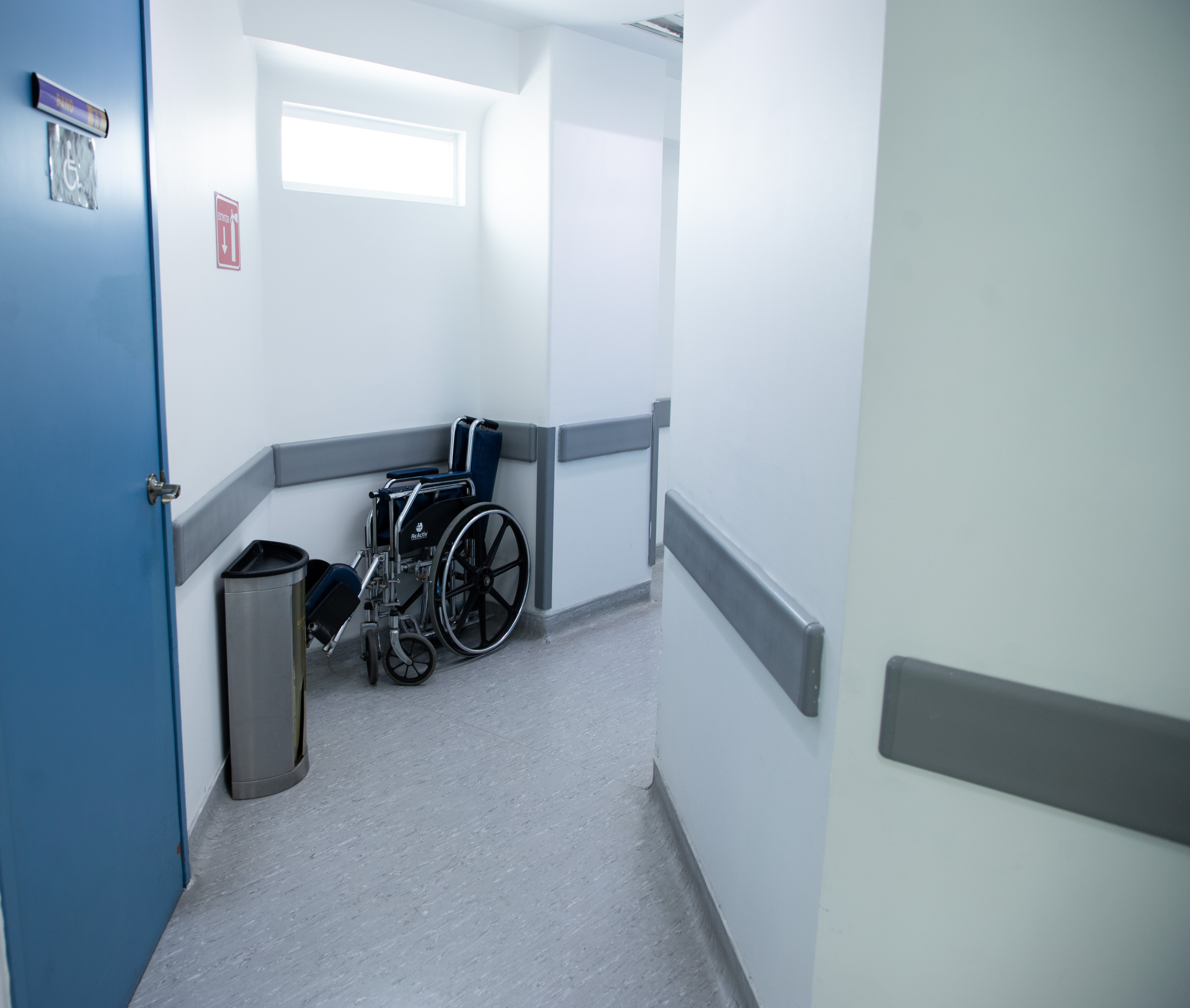 Equipos esterilizados en Hospital